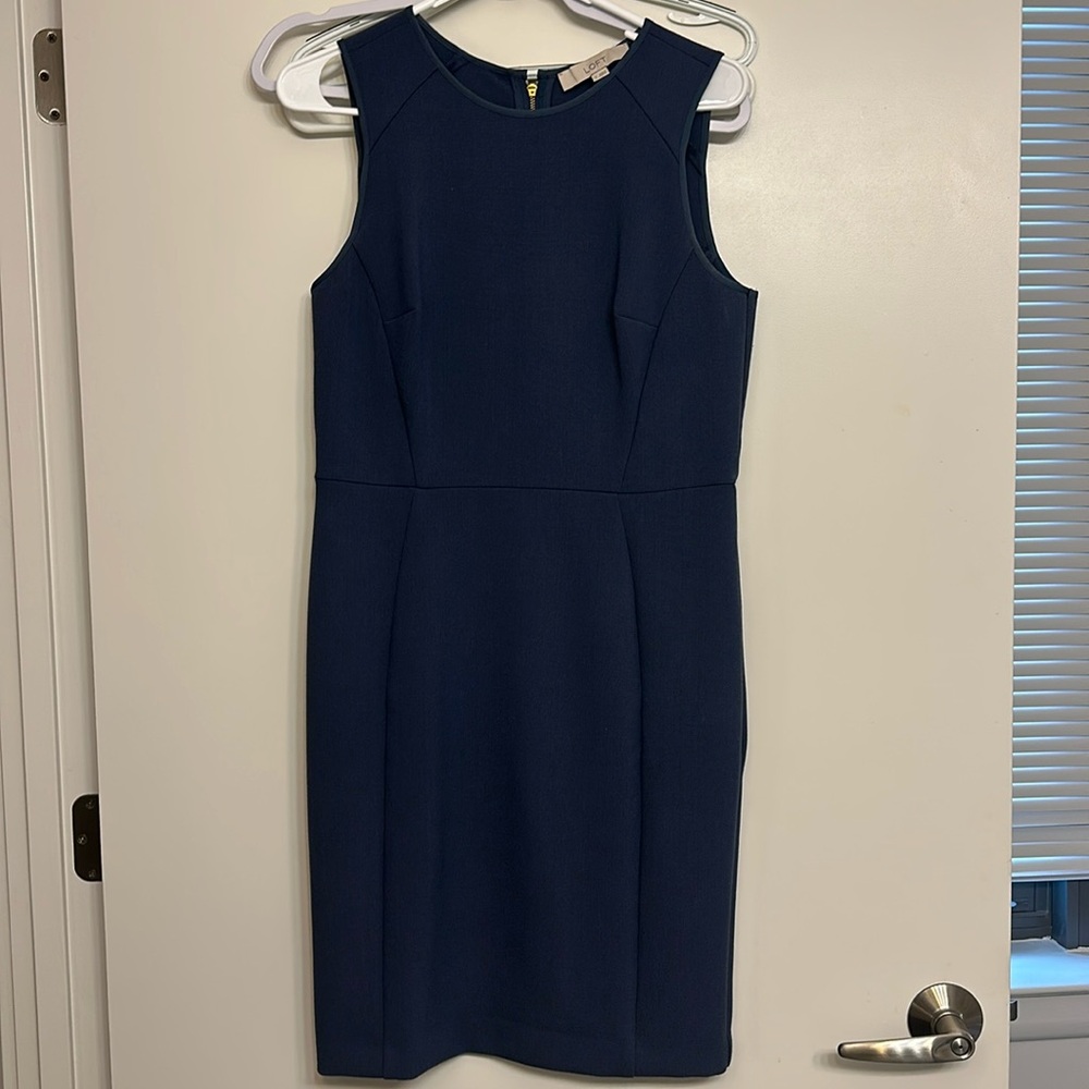 Blue loft dress
